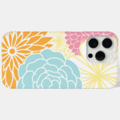 Farbenfrohe Mod Florals Case-Mate iPhone Hülle (Rückseite (Horizontal))