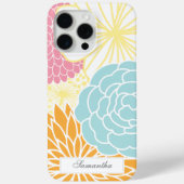 Farbenfrohe Mod Florals Case-Mate iPhone Hülle (Rückseite)