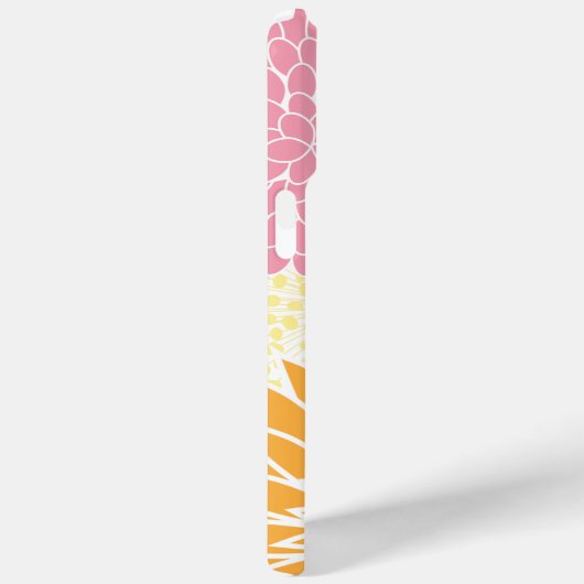 Farbenfrohe Mod Florals Case-Mate iPhone Hülle (Rückseite / Rechts)