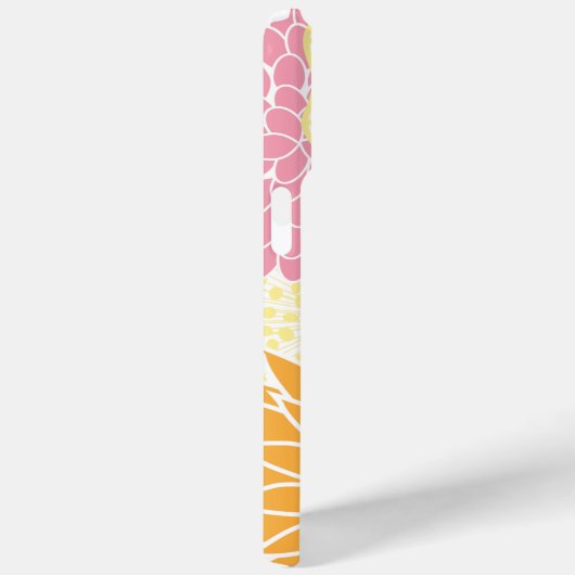 Farbenfrohe Mod Florals Case-Mate iPhone Hülle (Rückseite / Rechts)