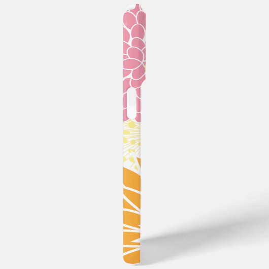 Farbenfrohe Mod Florals Case-Mate iPhone Hülle (Rückseite / Rechts)