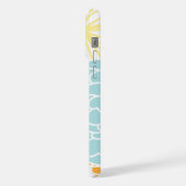 Farbenfrohe Mod Florals iPhone Hülle (Linke Seite)