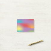 Farbenfrohe Mod Post-it® Notizen (Auf Schreibtisch)