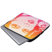 Farbenfrohe Mode Laptop-Hülle Laptopschutzhülle (Vorne Knopf)