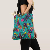 Farbenfrohe Modedesign Tasche (Von Nahem)