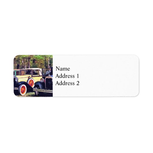 Farbenfrohe Modell A's (Vorne)