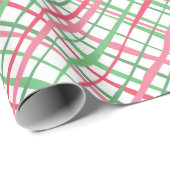 Farbenfrohe moderne, Abstrakte Geometrie Geschenkpapier (Rolleneckpunkt)