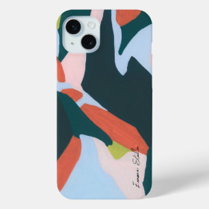 Farbenfrohe moderne abstrakte Kunst mit individuel Case-Mate iPhone Hülle