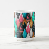 Farbenfrohe moderne Abstrakte südwestliche Kaffeetasse (Mittel)