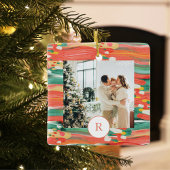 Farbenfrohe, moderne Brush | FOTO | Ursprünglich Keramikornament