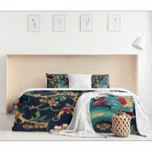 Farbenfrohe moderne Chinoiserie