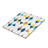 Farbenfrohe, moderne, coole, trendige geometrische fliese (Seite)