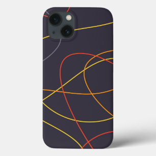 Farbenfrohe, moderne, einfache, trendige und kurvi Case-Mate iPhone hülle