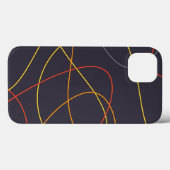 Farbenfrohe, moderne, einfache, trendige und kurvi Case-Mate iPhone hülle (Rückseite (Horizontal))