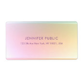 Farbenfrohe moderne Elegante einfache Vorlage Tren (Vorne)