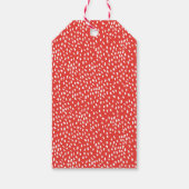 Farbenfrohe moderne Ferien Geschenkanhänger (Rückseite)