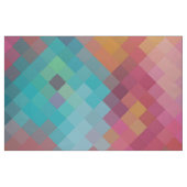 Farbenfrohe moderne Geometrie Diamantmuster #2 Stoff (Fat Quarter (45,7 x 55,9 cm))