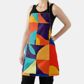 Farbenfrohe moderne Geometrie Schürze (InSitu)