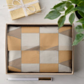 Farbenfrohe moderne Geometrie Seidenpapier (Geschenk)