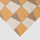 Farbenfrohe moderne Geometrie Seidenpapier (Detail)