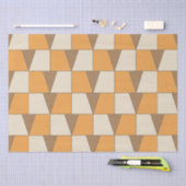 Farbenfrohe moderne Geometrie Seidenpapier (Handwerk)