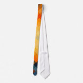 Farbenfrohe moderne geometrische Diamantmuster #21 Krawatte (Rückseite)