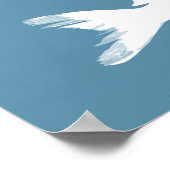 Farbenfrohe moderne, glückliche Noroz-Briefe Fisch Poster (Ecke)