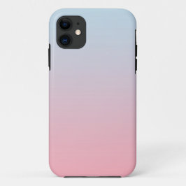Farbenfrohe moderne Gradient Ombre Pastel PInk Blu Case-Mate iPhone Hülle