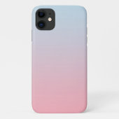 Farbenfrohe moderne Gradient Ombre Pastell Case-Mate iPhone Hülle (Rückseite)