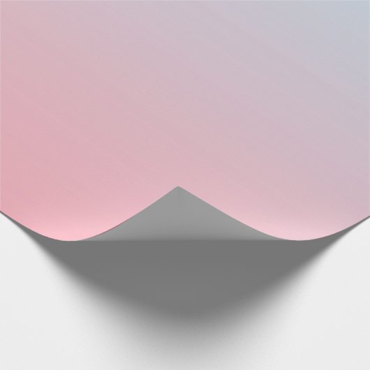 Farbenfrohe moderne Gradient Ombre Pastell Geschenkpapier (Ecke)