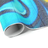 Farbenfrohe moderne Graffiti Street Art Malerei Geschenkpapier (Rolleneckpunkt)