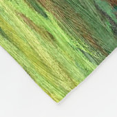 Farbenfrohe, moderne Holzkörner - Hintergrund #3 Fleecedecke (Ecke)