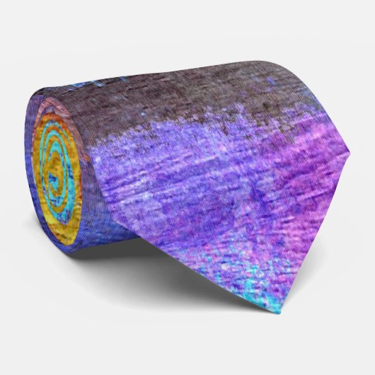 Farbenfrohe, moderne Holzkörner im Hintergrund #55 Krawatte (Gerollt)