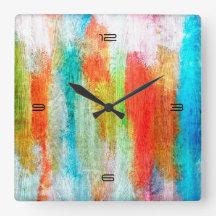 Farbenfrohe, moderne Holzkörnerkleidung #10