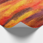 Farbenfrohe, moderne Holzkörnerkleidung #17 Geschenkpapier (Ecke)