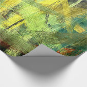 Farbenfrohe, moderne Holzkörnerkleidung #2 Geschenkpapier (Ecke)