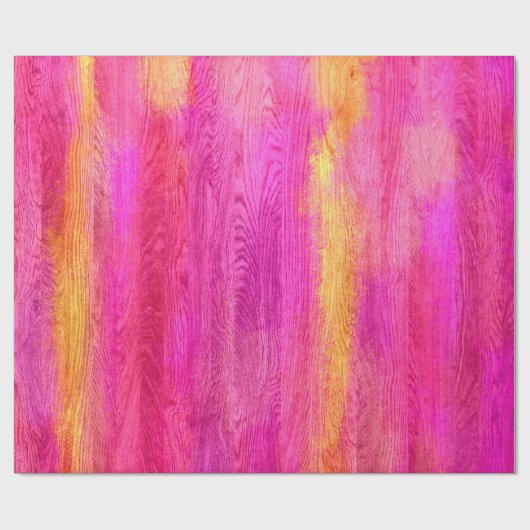 Farbenfrohe, moderne Holzkörnerkleidung #33 Geschenkpapier (Flach)