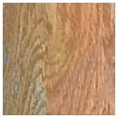 Farbenfrohe, moderne Holzkörnerkleidung #8 Stoff (Nahaufnahme)