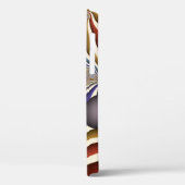Farbenfrohe moderne Kunst des Abstrakten Fraktals Case-Mate iPhone Hülle (Rückseite / Links)
