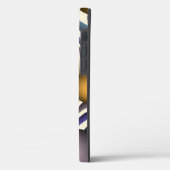 Farbenfrohe moderne Kunst des Abstrakten Fraktals Case-Mate iPhone Hülle (Rückseite / Links)