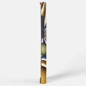 Farbenfrohe moderne Kunst des Abstrakten Fraktals Samsung Galaxy Hülle (Rechte Seite)