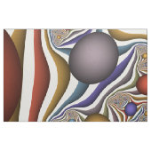 Farbenfrohe moderne Kunst des Abstrakten Fraktals Stoff (Fat Quarter (45,7 x 55,9 cm))