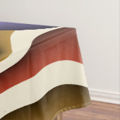 Farbenfrohe moderne Kunst des Abstrakten Fraktals Tischdecke (Beispiel)