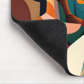 Farbenfrohe moderne Kunstgalerie Mousepad (Ecke)