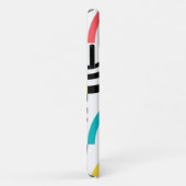 Farbenfrohe, moderne, lustige, fröhliche geometris Case-Mate iPhone hülle (Hinten/Rechts)