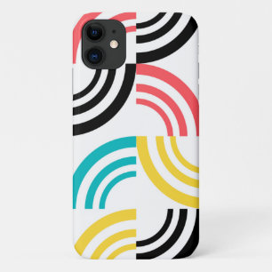 Farbenfrohe, moderne, lustige, fröhliche geometris Case-Mate iPhone hülle
