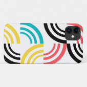 Farbenfrohe, moderne, lustige, fröhliche geometris Case-Mate iPhone hülle (Rückseite (Horizontal))