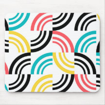 Farbenfrohe, moderne, lustige, fröhliche geometris