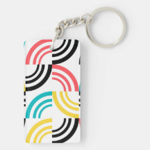 Farbenfrohe, moderne, lustige, fröhliche geometris