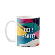 Farbenfrohe, moderne Malwirkung Geburtstagskleidun